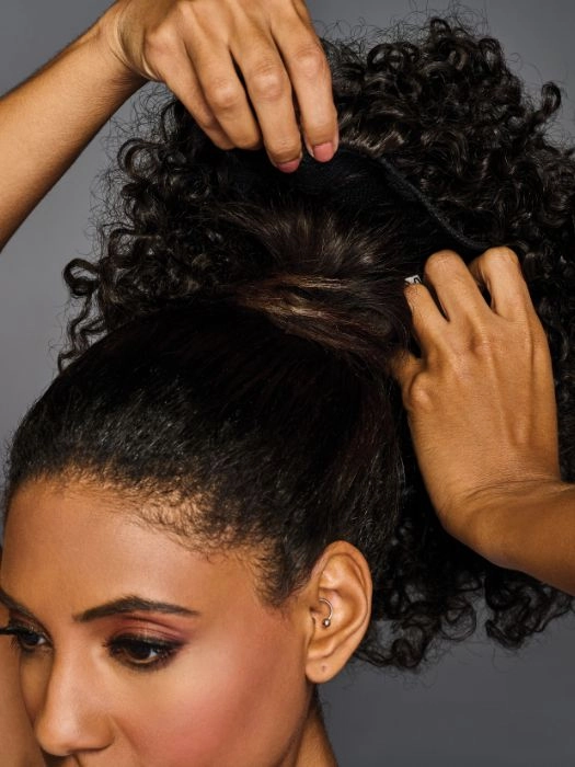 16" Coily Cinched Pony | Synthetic Ponytail