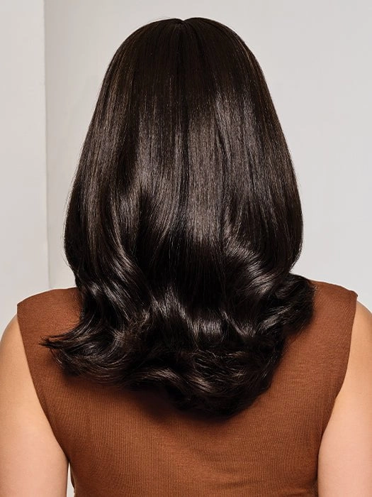 16" On Key | Human Hair Topper with Lace Front (Mono Top)