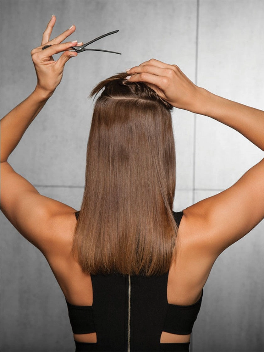16" STRAIGHT CLIP IN 8 PIECE HD