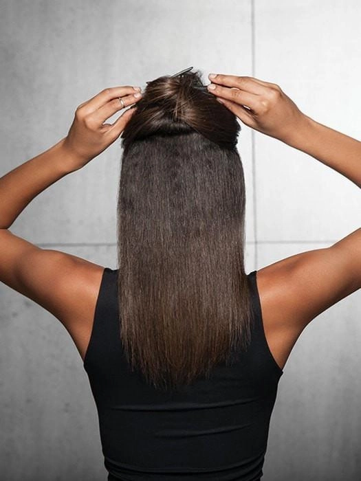 18" Human Hair Highlight Extension (1 Piece) | Clip In