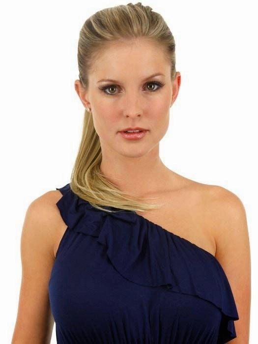 18" Simply Straight Pony | Synthetic Ponytail (Wrap-Around)