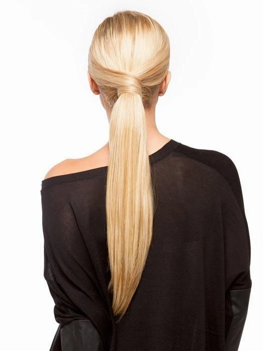 18" Simply Straight Pony | Synthetic Ponytail (Wrap-Around)