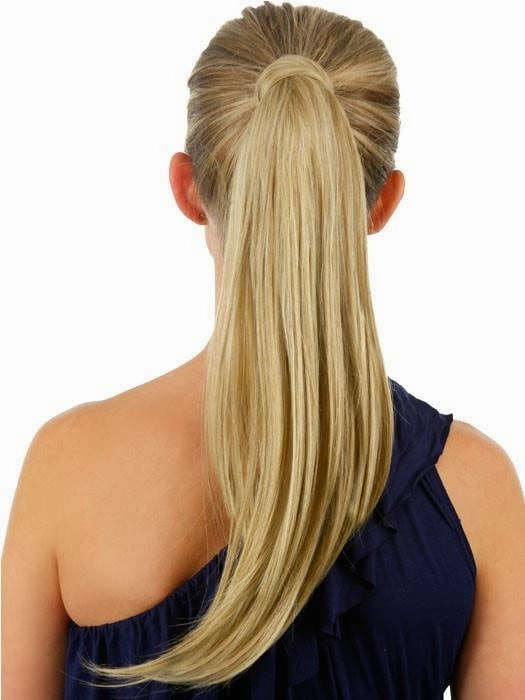 18" Simply Straight Pony | Synthetic Ponytail (Wrap-Around)