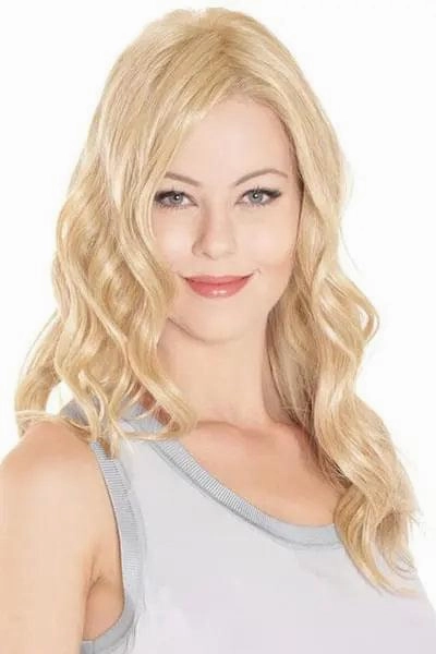 18" Wavy Heat Resistant Fibre Lace Front Mono Hairpiece Topper