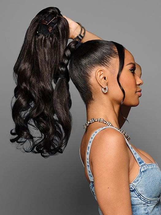 21in Lux Curls Pony | Synthetic Hairpiece