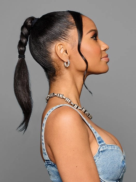 21in Lux Curls Pony | Synthetic Hairpiece