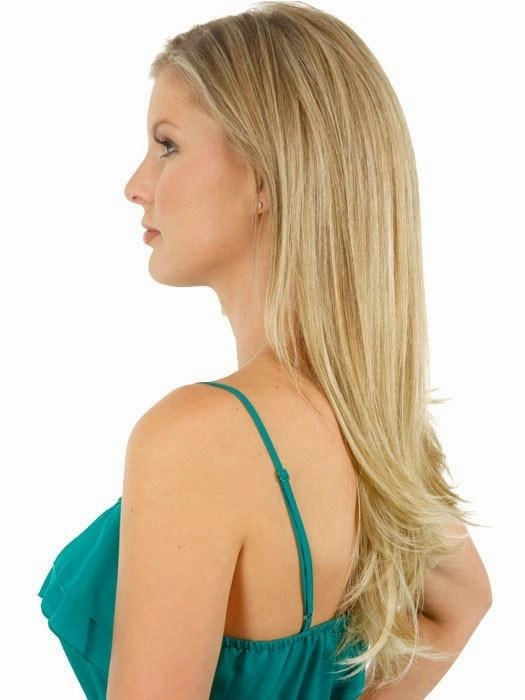 22" Straight HF Synthetic Hair Extension (1 Piece) | Clip In
