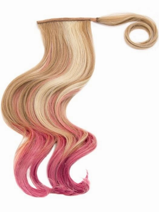 23" Color Splash Pony | HF Synthetic Ponytail (Wrap-Around)