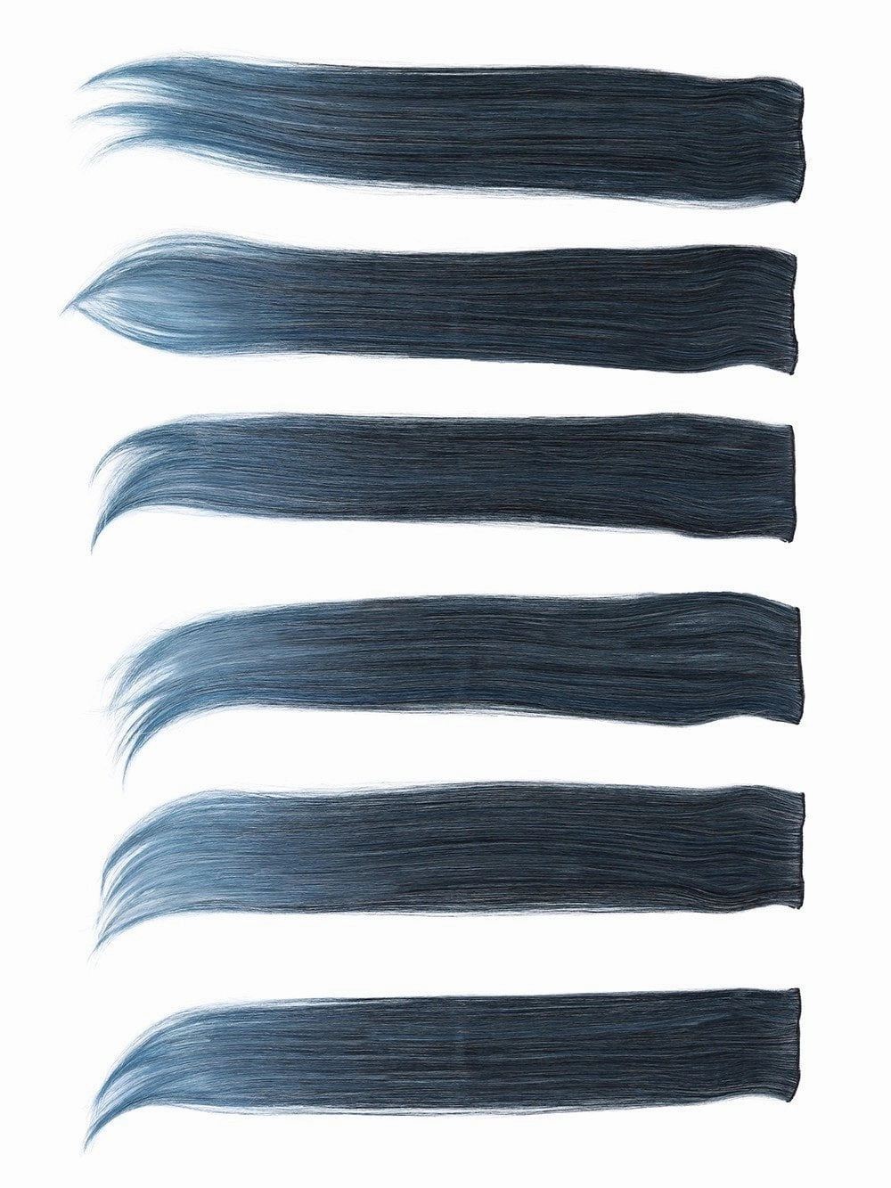 23" Straight HF Synthetic Hair Extensions Kit (6 Piece) | Clip In Color