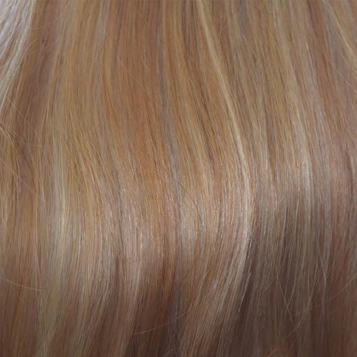 301T F-Top Blend Hand Tied Human Hair Piece Topper 1"