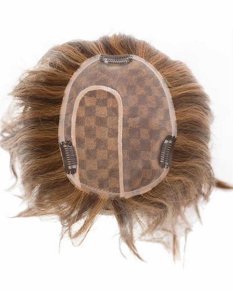 302 Lace Top Hand Tied Remy Human Hair Topper Hairpiece