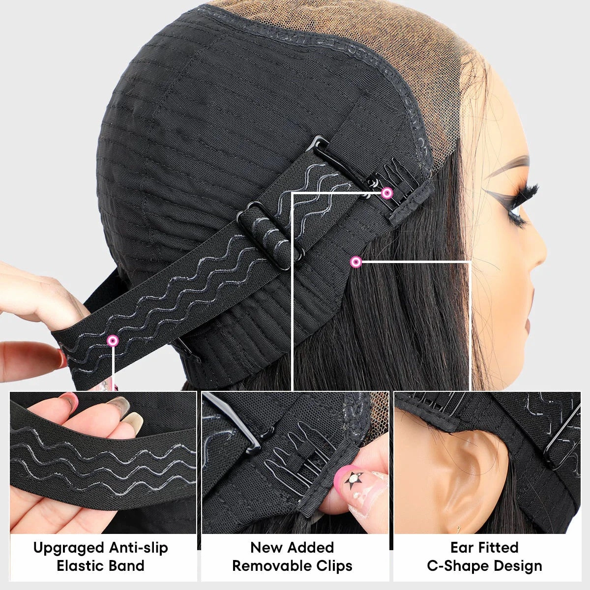 9x6 PartingMax HD Skin Melt Lace Wear Go Glueless Pre-cut Human Hair Lace Wig | Kinky Curly