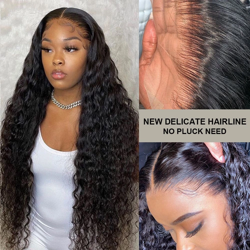 {50% Off} Boutique Skin Melt Lace   Delicate Hairline Frontal Wig Loose Wave