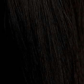 A short black vintage style wig with finger waves: Marlene