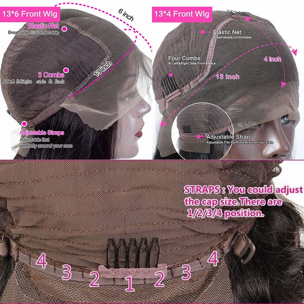 Alexandra | C Part Curly Pixie Cut Preplucked Human Hair Lace Front Wig