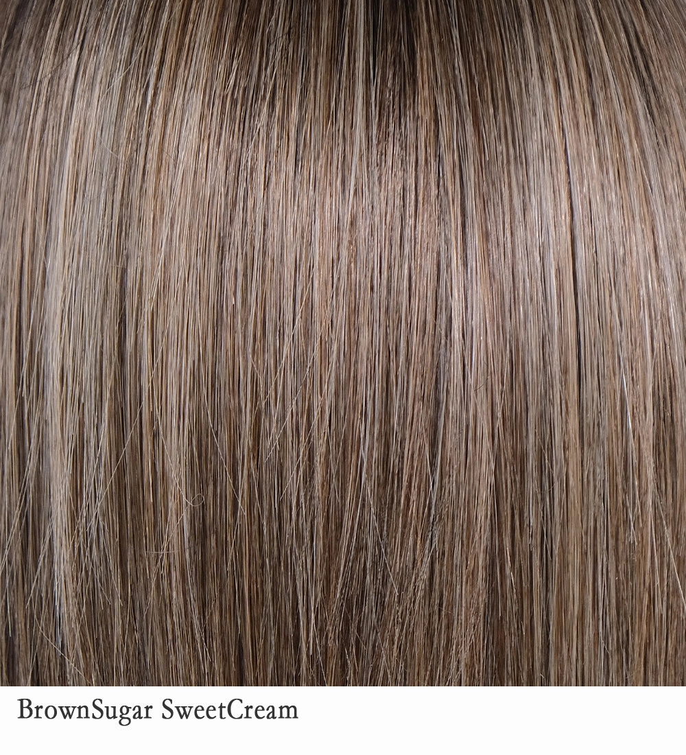 Amaretto E by Belle Tress | Caf E Collection | Heat Friendly Synthetic | OPEN BOX | FINAL SALE
