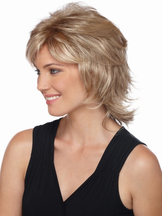 Angela Wig by Estetica | Pure Stretch Cap | Synthetic Fiber