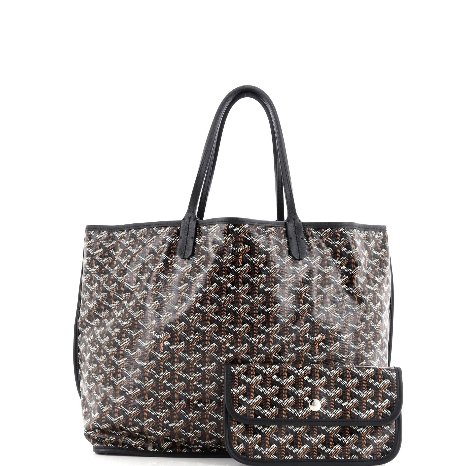 Anjou Reversible Tote Coated Canvas PM