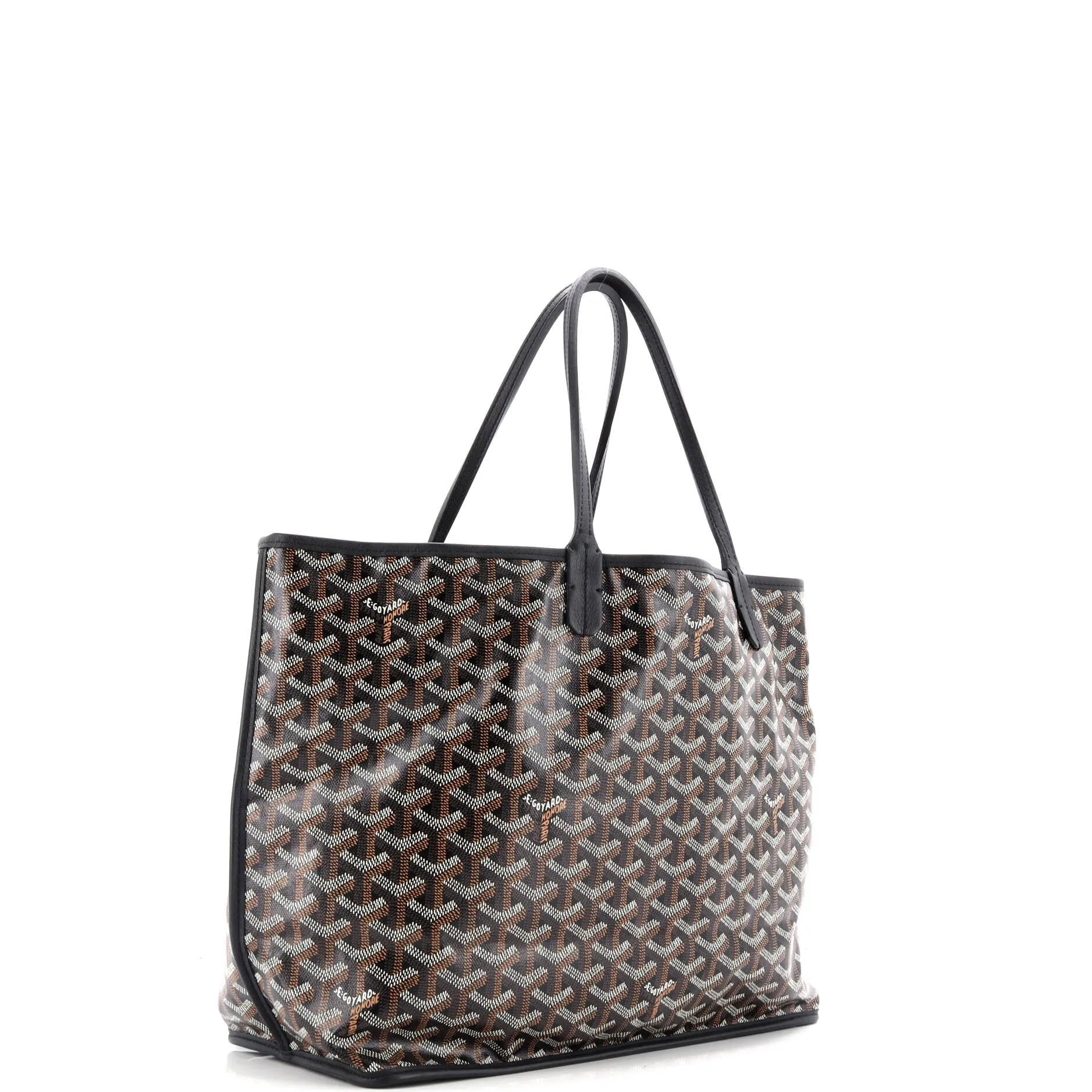 Anjou Reversible Tote Coated Canvas PM