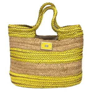 Anya Hindmarch  Straw Leather Tote Bag (Pre-Owned)