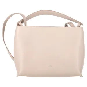 A.P.C. Ashley Bag in Beige Leather