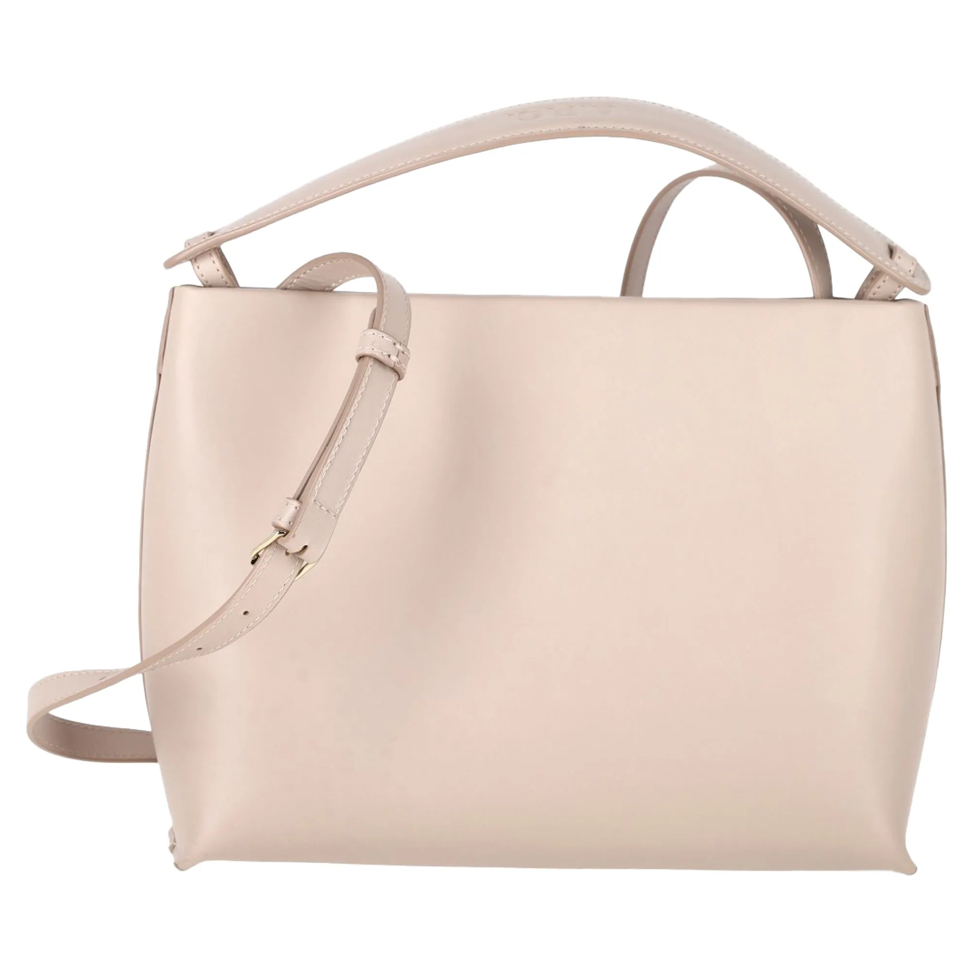 A.P.C. Ashley Bag in Beige Leather