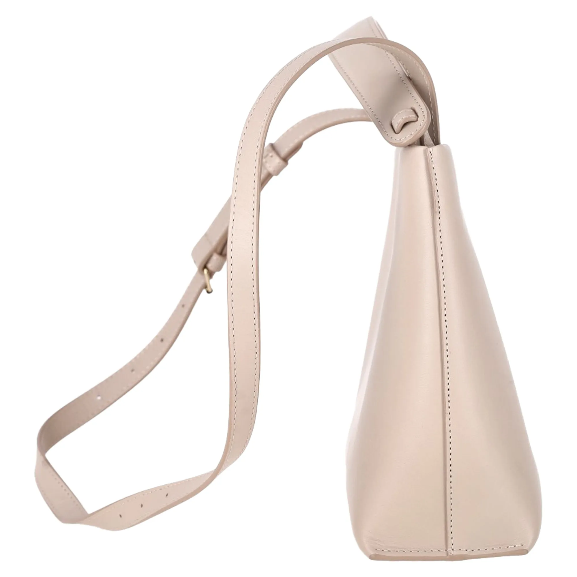 A.P.C. Ashley Bag in Beige Leather