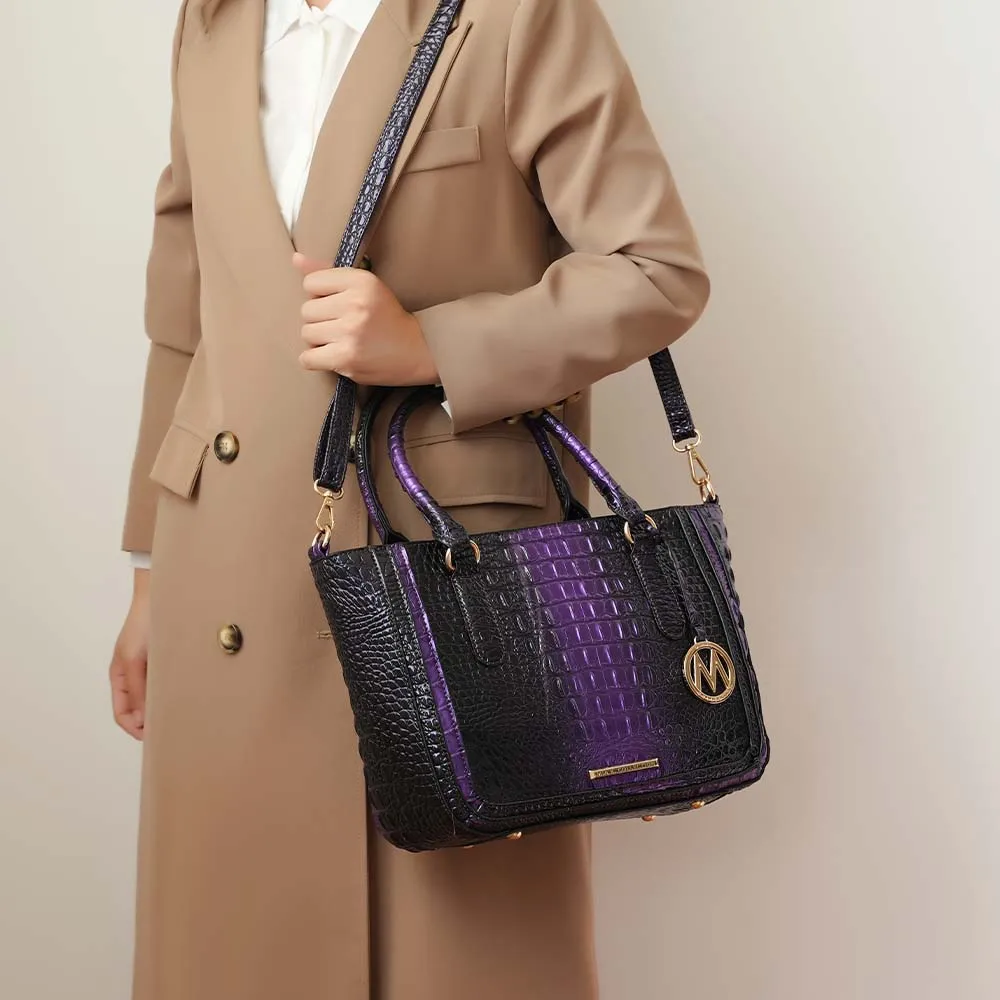 Aphelia Croc-Embossed Tote Wome's Handbag by Mia K