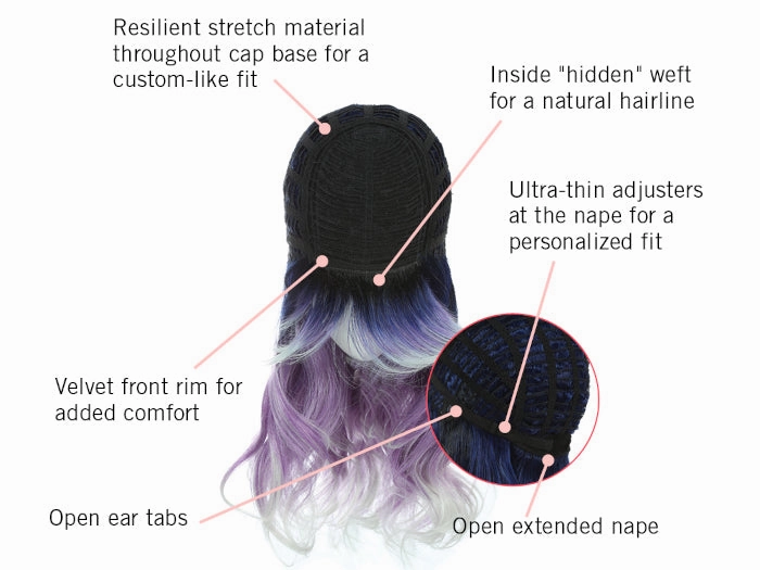 Arctic Melt Wig By Hairdo | Fantasy Wigs | Heat Friendly Synthetic
