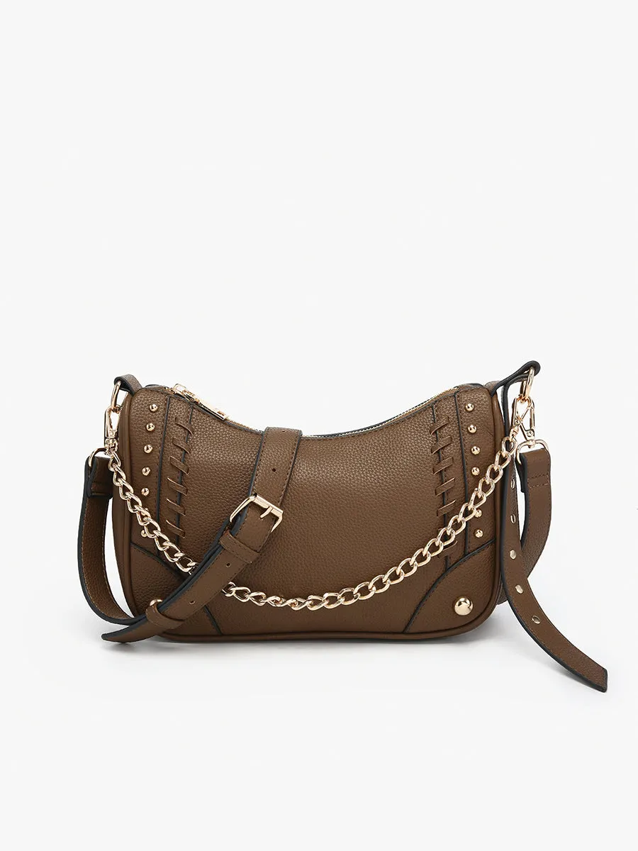 Artemis Vegan Detailed Crossbody