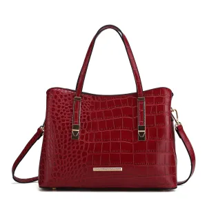 Aurelia Embossed Shoulder Bag