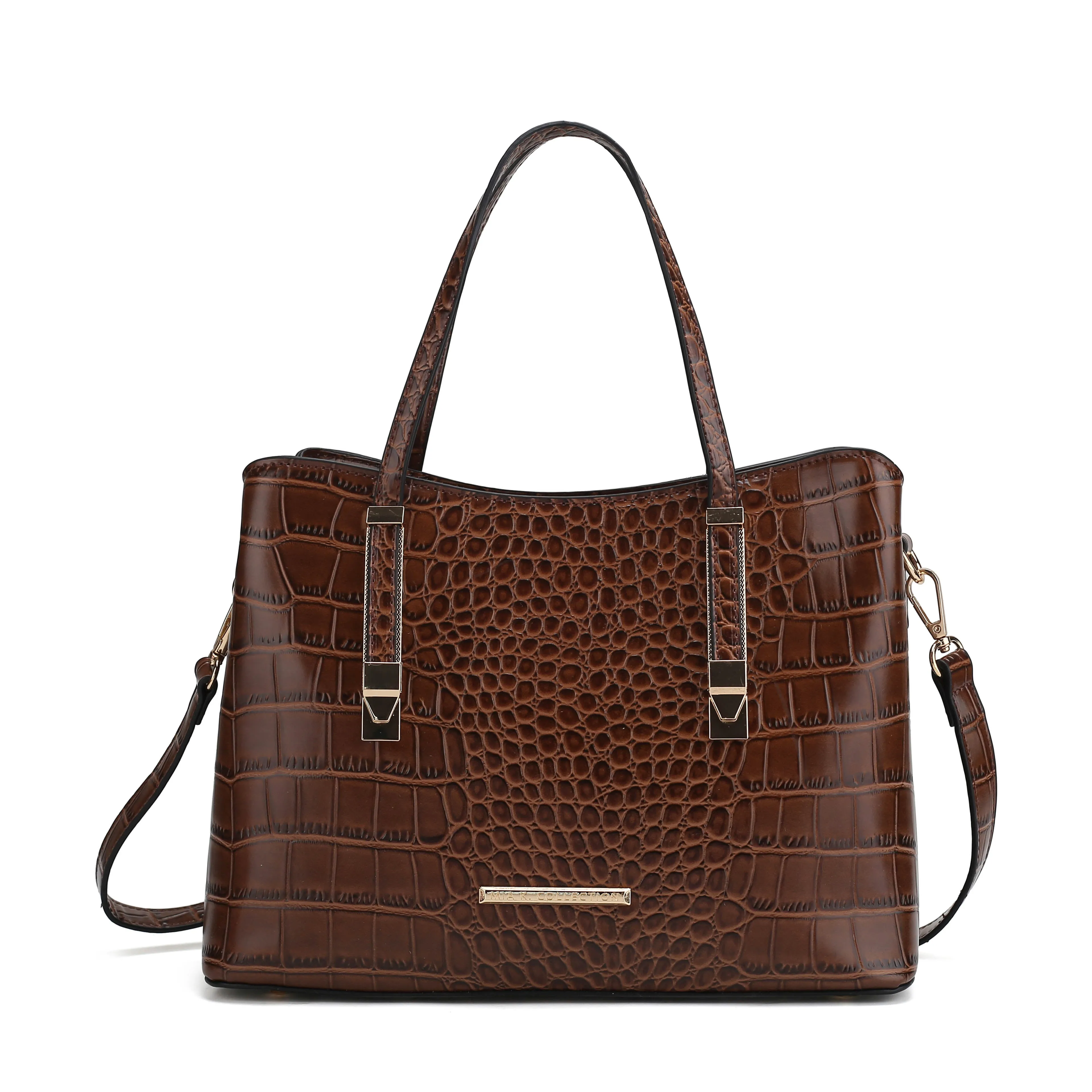 Aurelia Embossed Shoulder Bag
