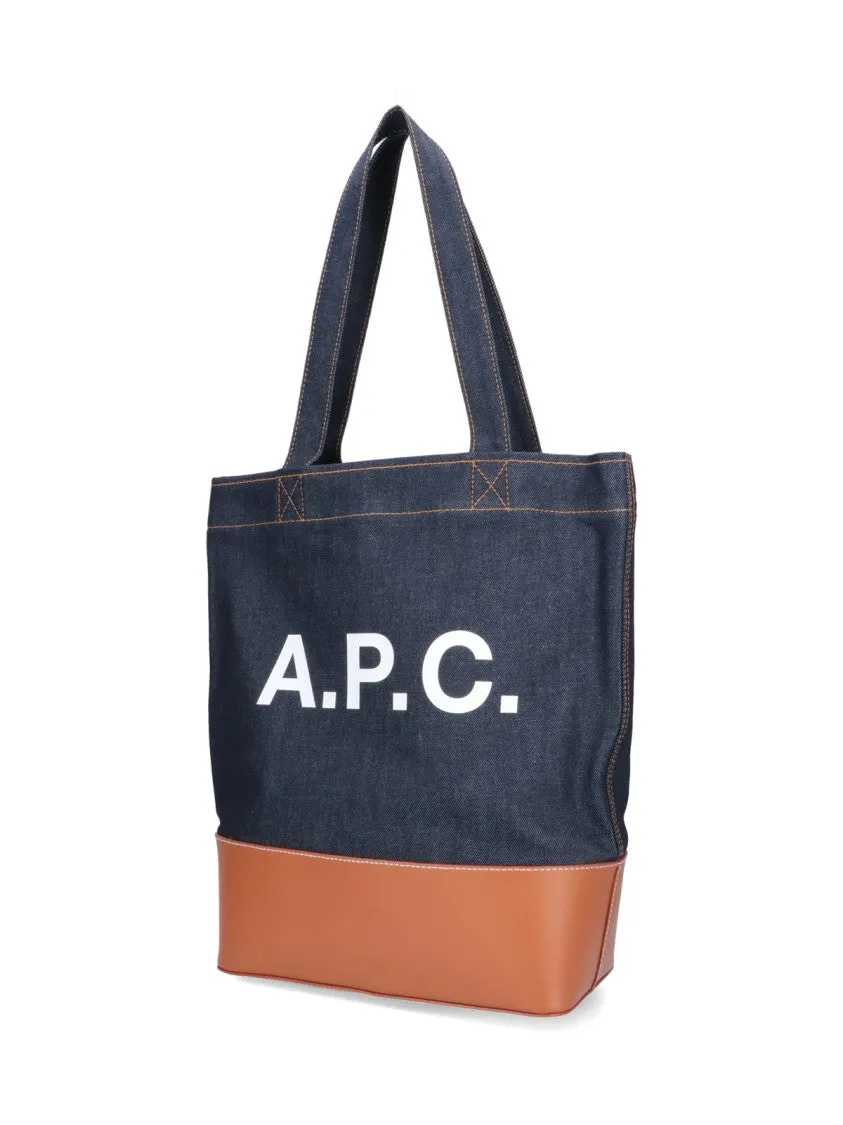 Axel Tote Bag  Blue