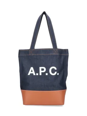 Axel Tote Bag  Blue