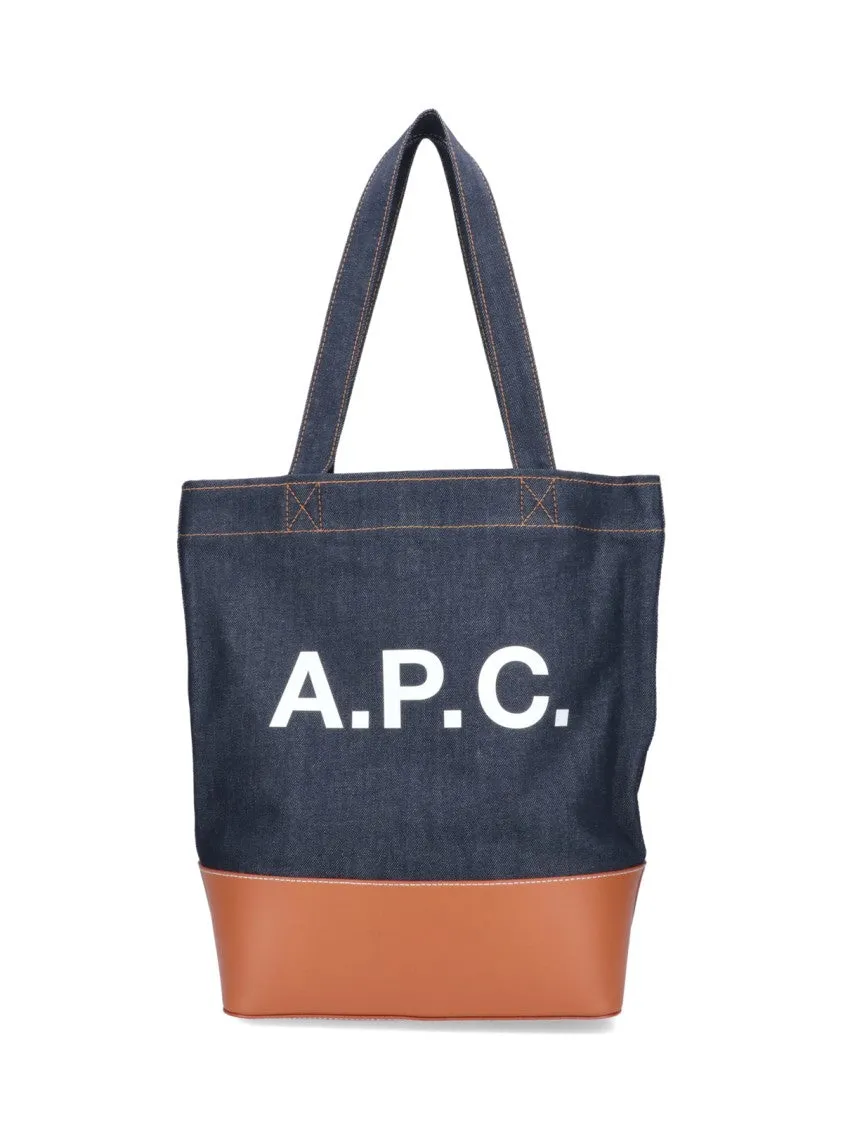 Axel Tote Bag  Blue