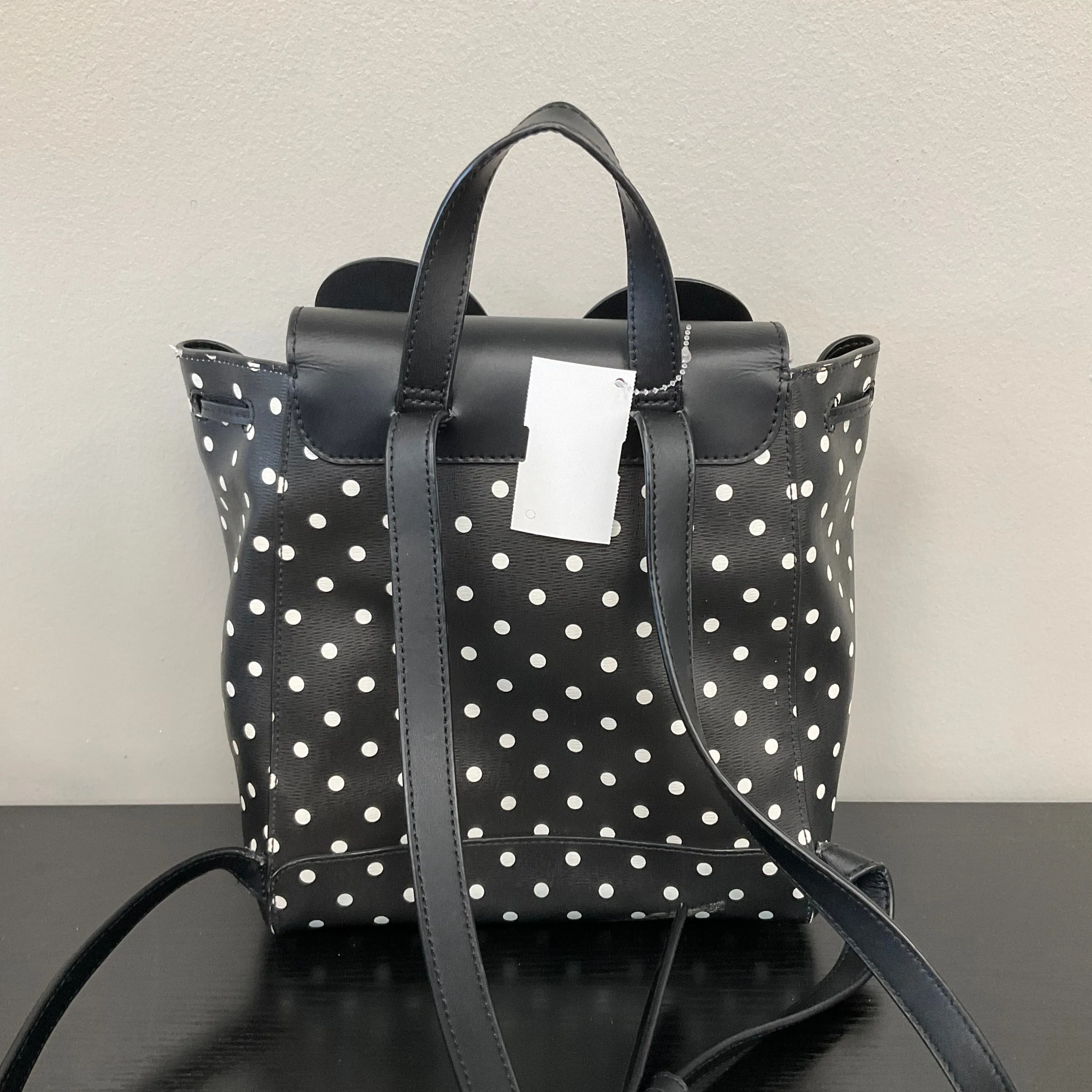 Backpack Designer By Kate Spade In Polkadot Pattern, Size:Medium