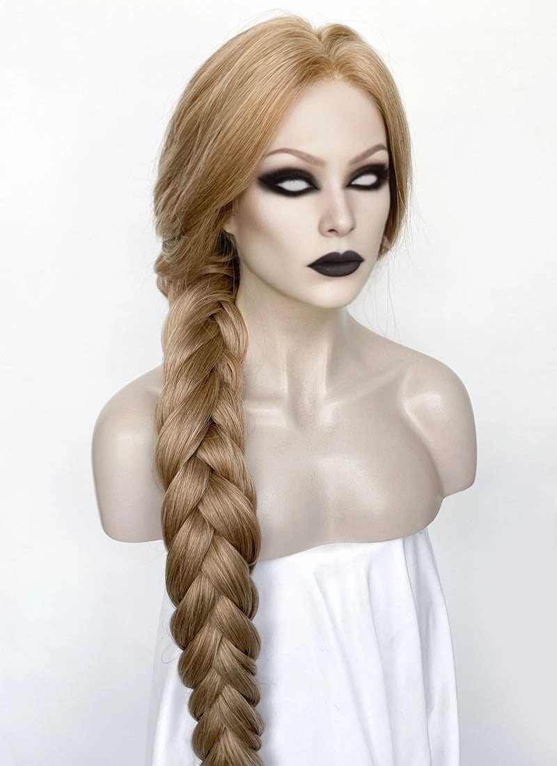 Baldur's Gate 3 Orin the Red Mixed Blonde Straight Yaki Lace Front Synthetic Hair Wig LN6038