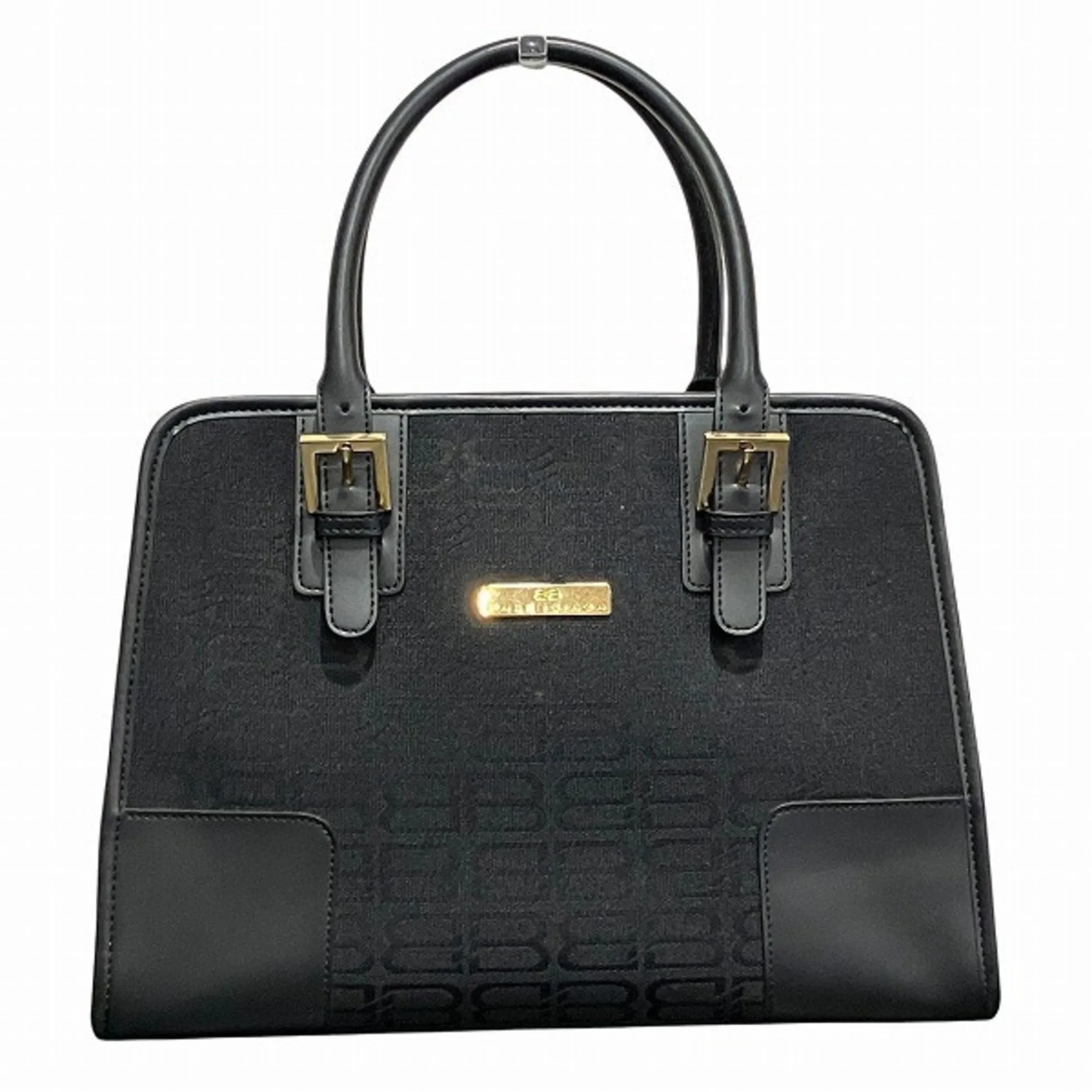 Balenciaga Canvas Leather Tote Bag (Pre-Owned)