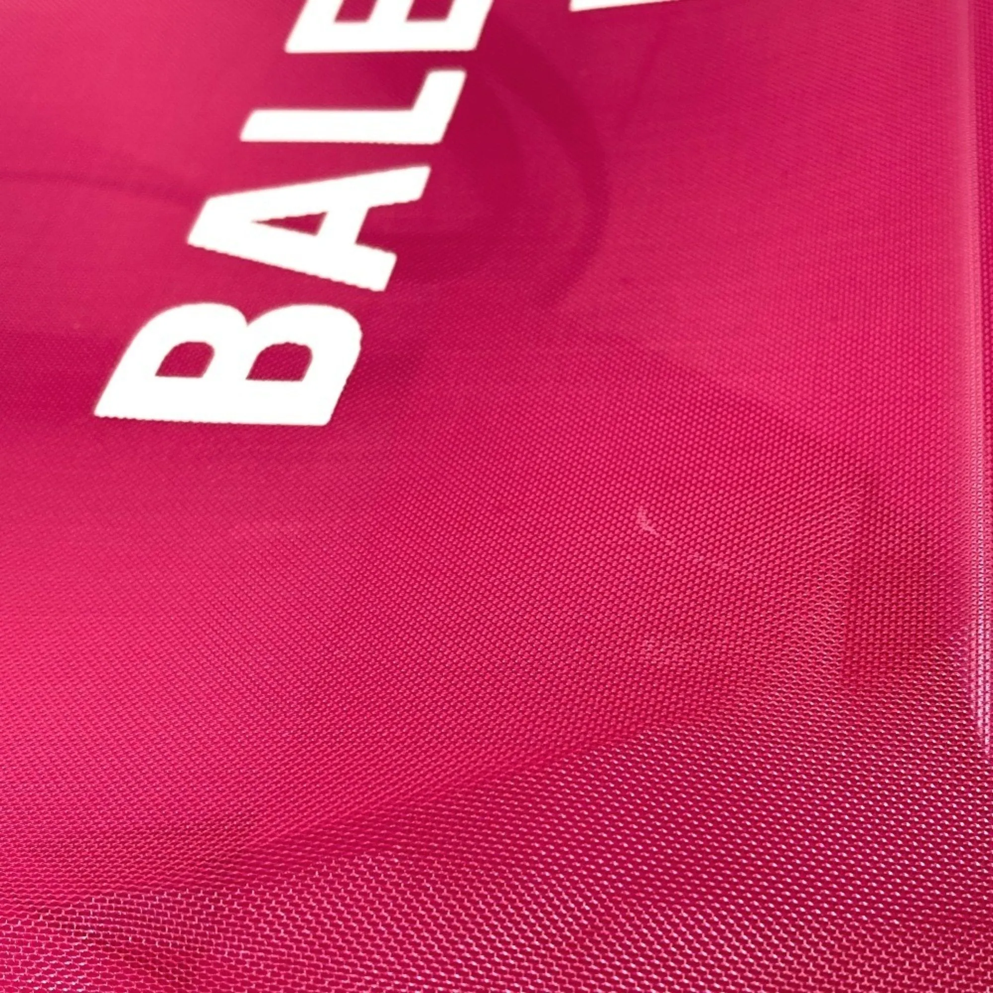 Balenciaga pink Polyester Leather Shoulder Bag Tote Bag (Pre-Owned)