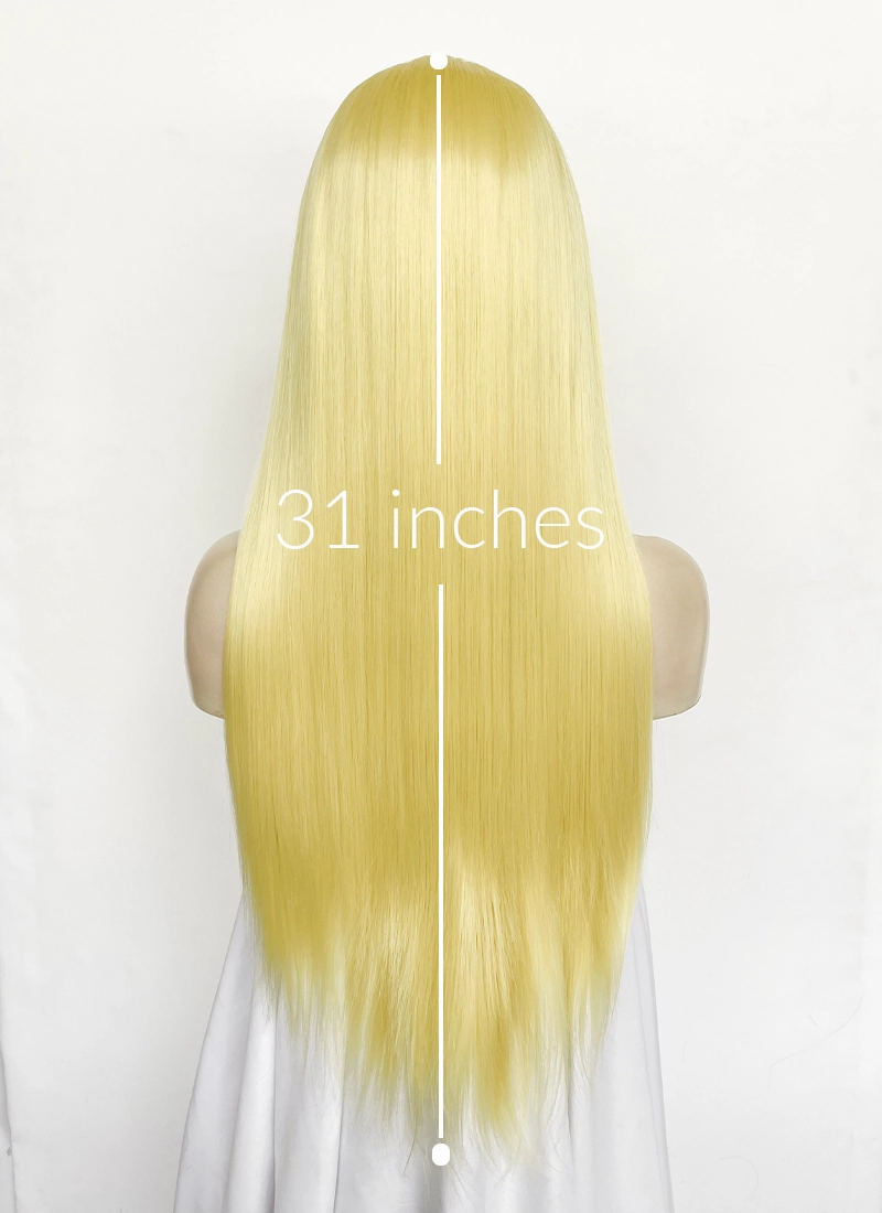 Blonde Straight Lace Front Synthetic Wig LW4058