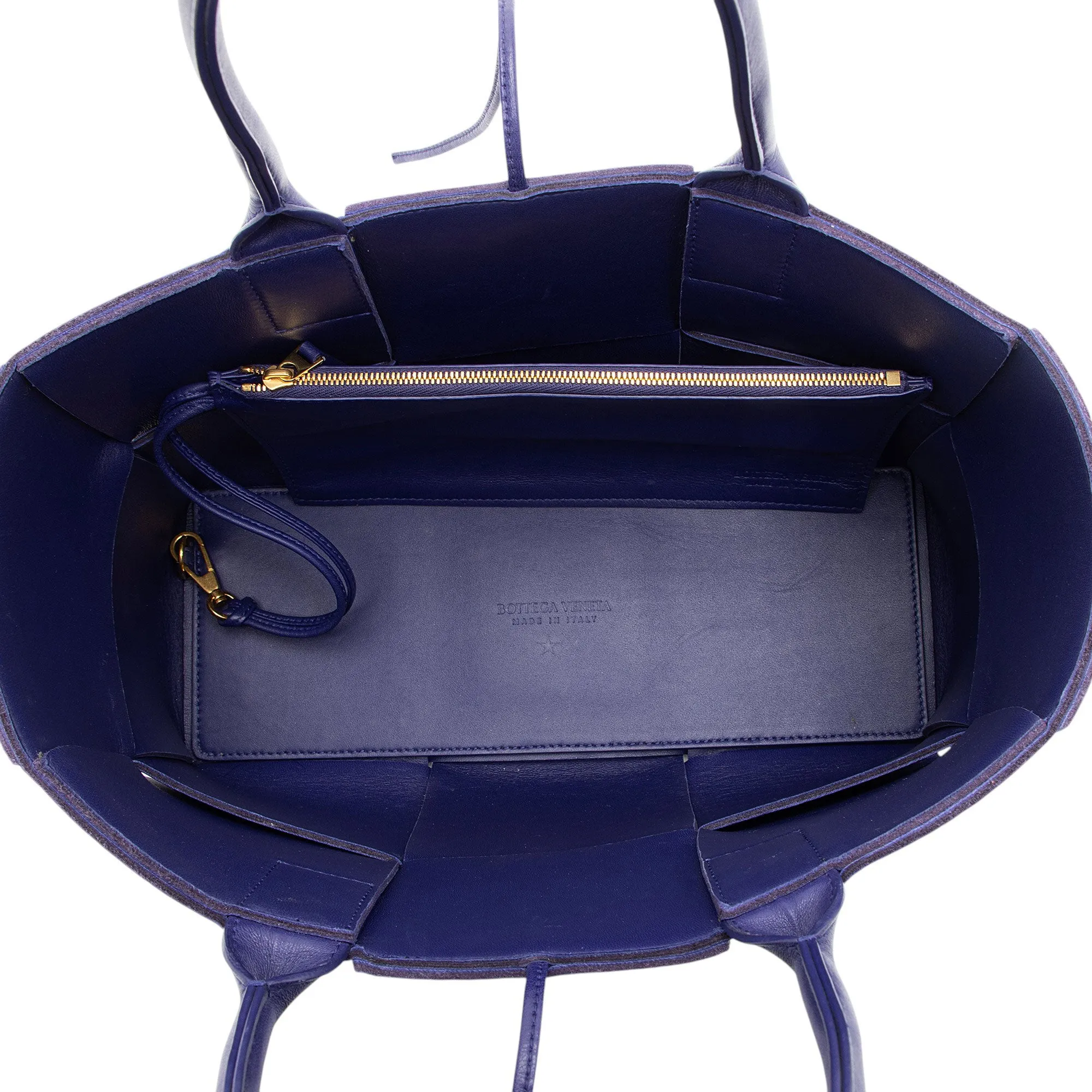 Bottega Veneta Lambskin Arco Small Tote