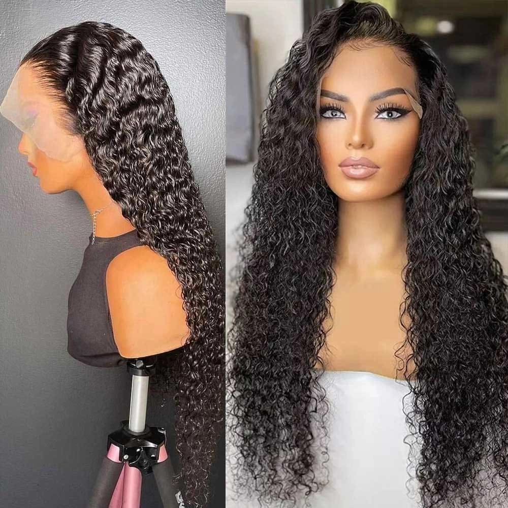 Boutique Skin Melt Lace   Delicate Hairline Frontal Wig Curly