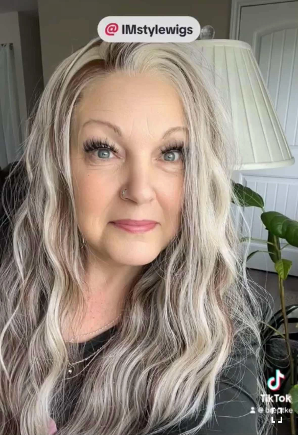 Brenda Collection-Tosha New Blonde and Brown highligh Curly 26inches 13*4 Free Parting lace Front wig