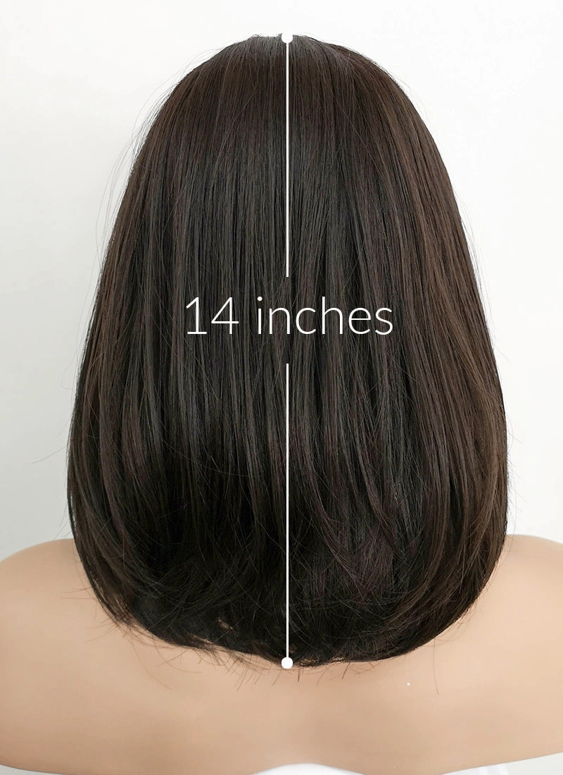 Brunette Straight Bob Synthetic Wig NS077