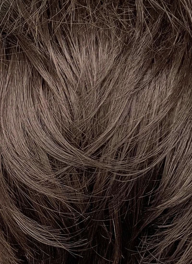 Brunette Straight Lace Front Synthetic Men's Wig LF6096