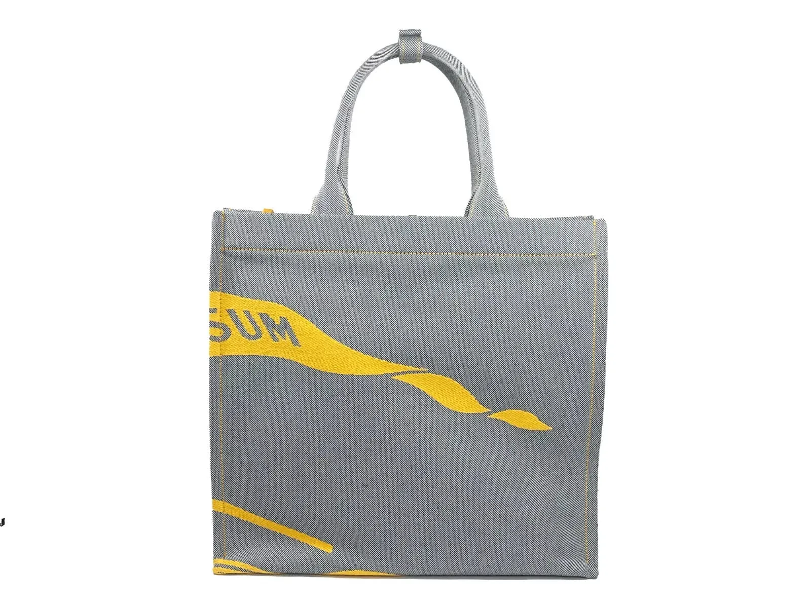 Burberry EKD Canvas Tote Bag With Coin Pouch Sunflower Women's