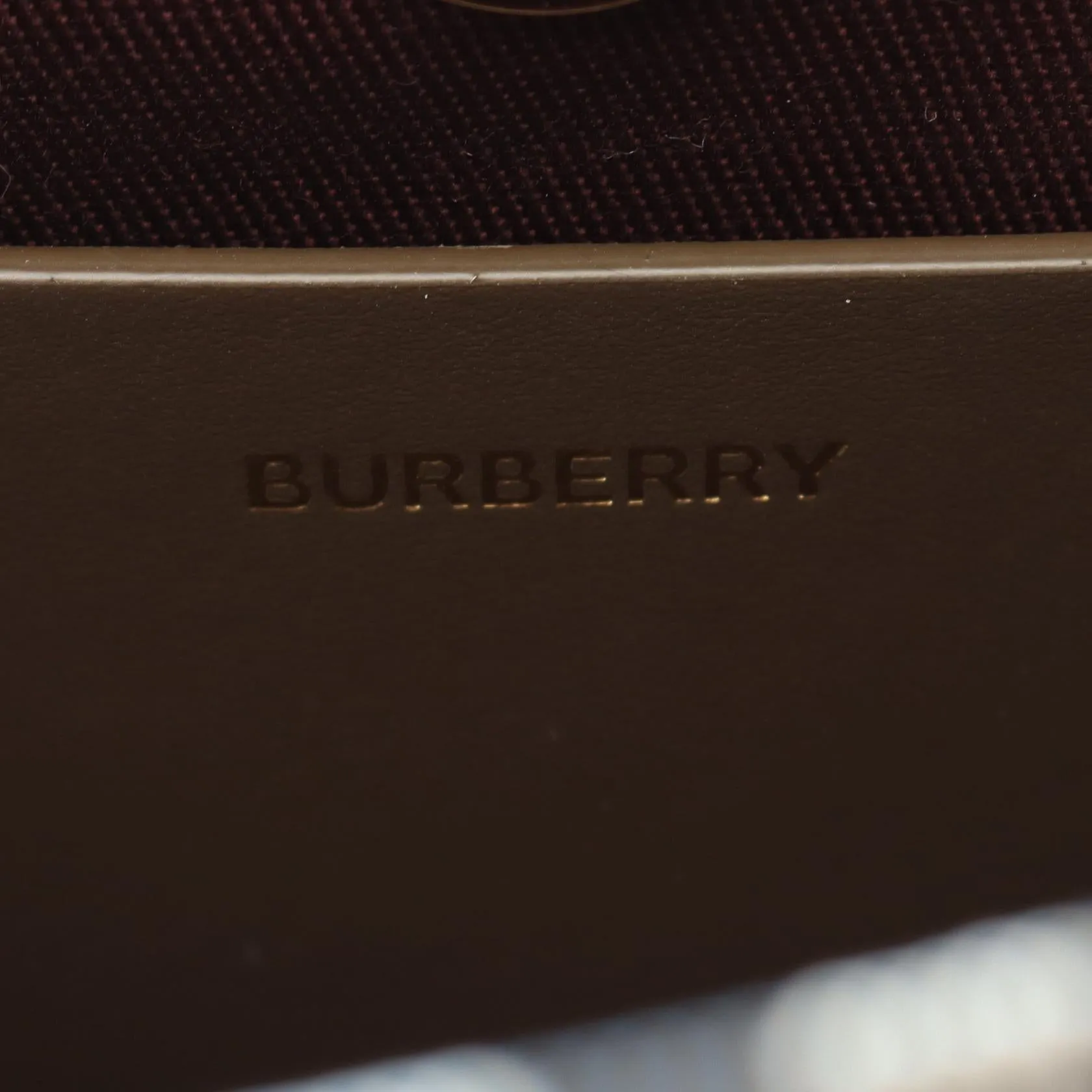 Burberry Freya Tote Bag PVC Canvas Leather