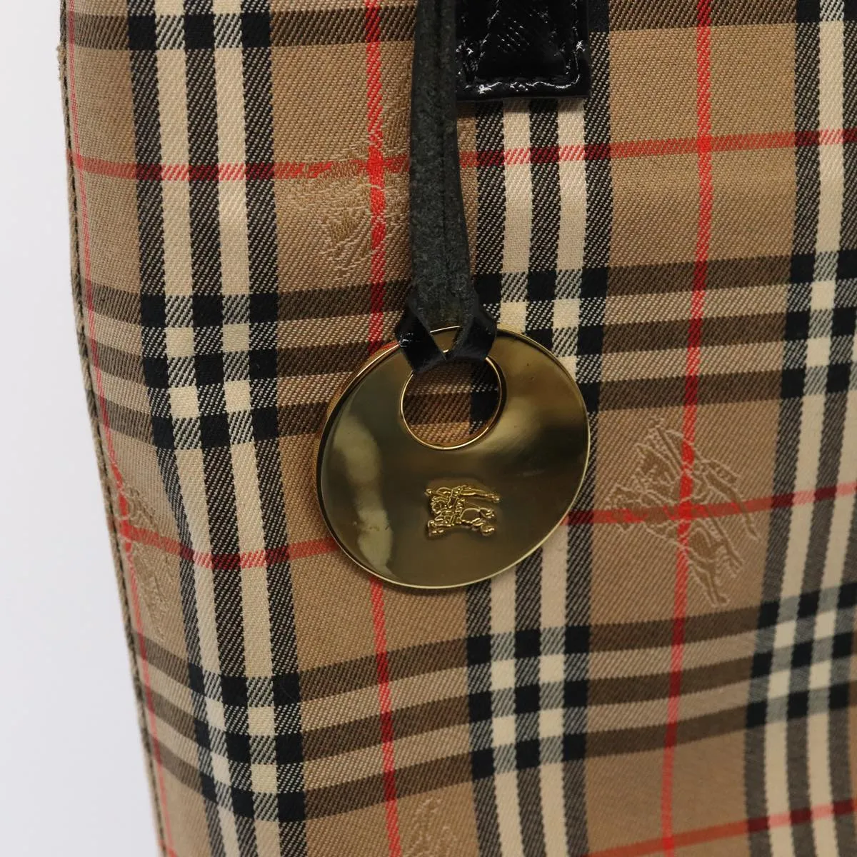 Burberry Nova Check  Canvas Tote Bag (Pre-Owned)