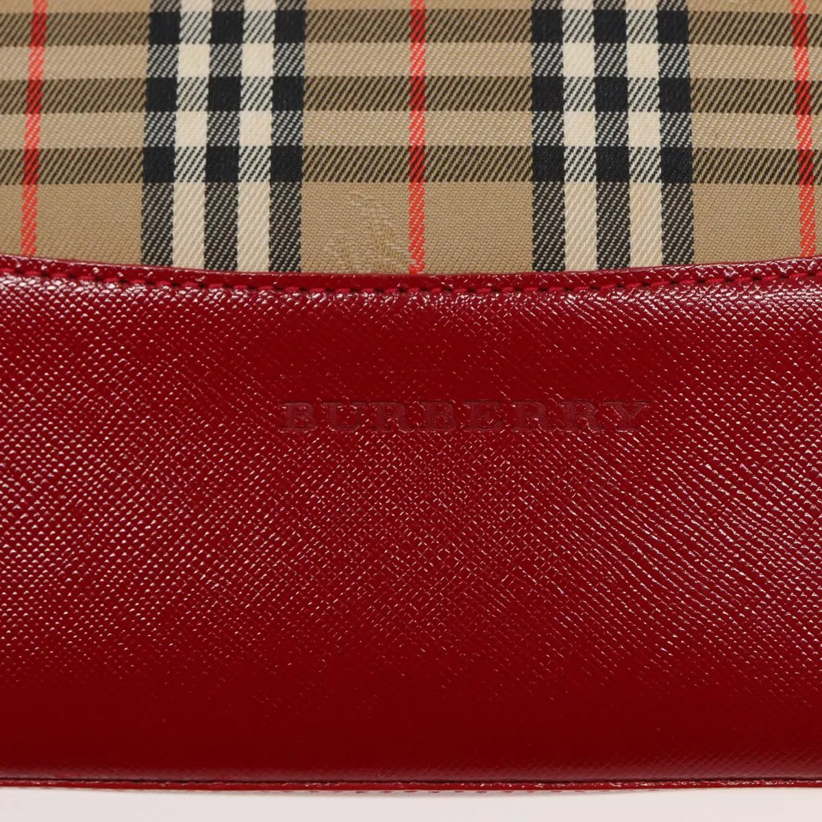 Burberry Nova Check  Canvas Tote Bag (Pre-Owned)