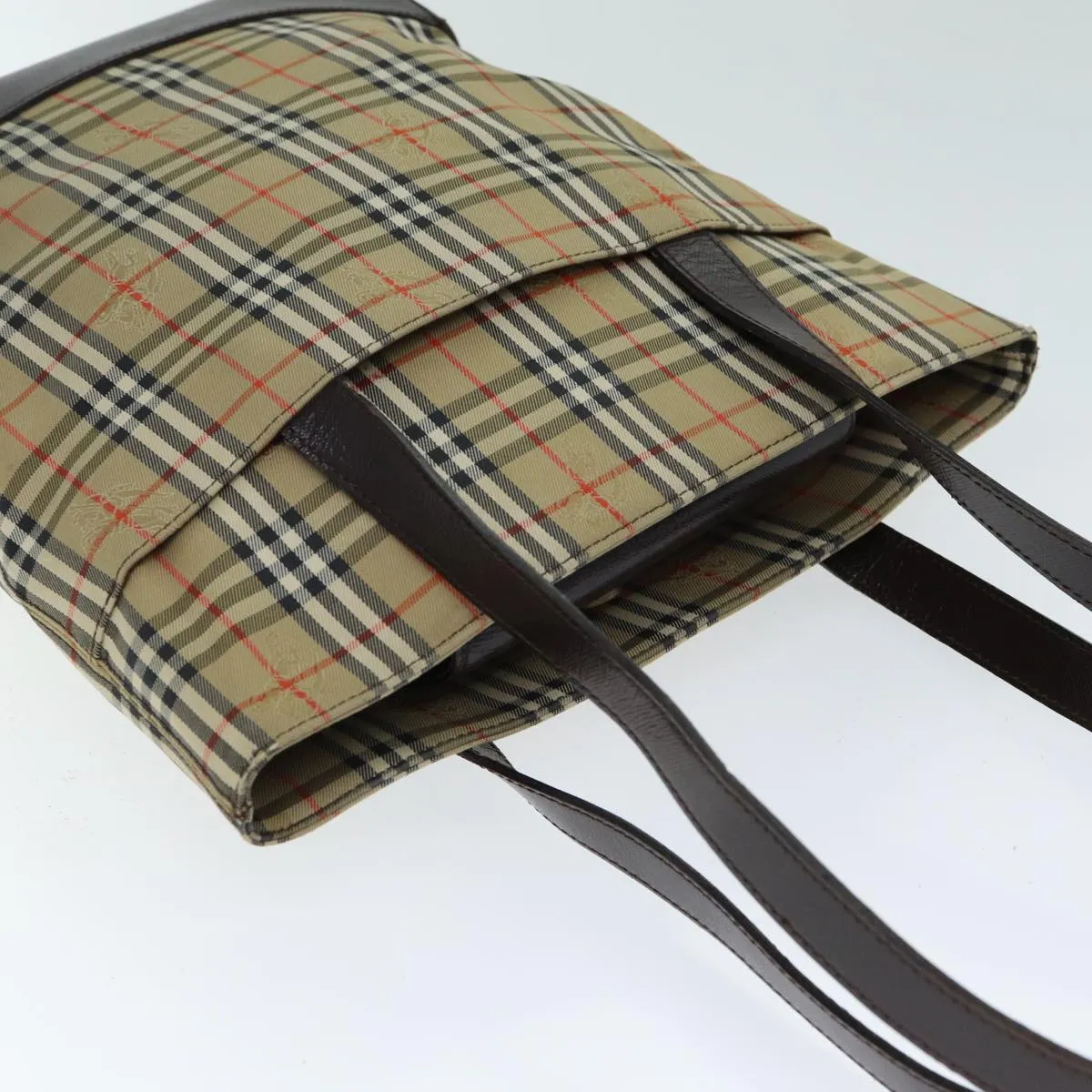 Burberry Nova Check  Canvas Tote Bag (Pre-Owned)